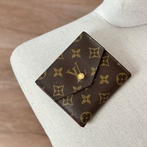 Vintage | Louis Vuitton wallet elise double face triangle